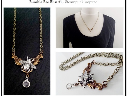  Bumble Bee Bliss #1 - Victorian Steampunk inspired
